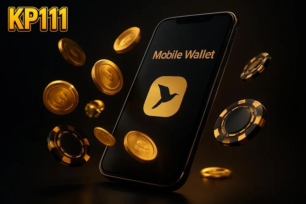 KP111 bKash deposit — a mobile wallet app paying out with falling gold coins and casino chips KP111 bKash deposit — a mobile wallet app paying out with falling gold coins and casino chips
